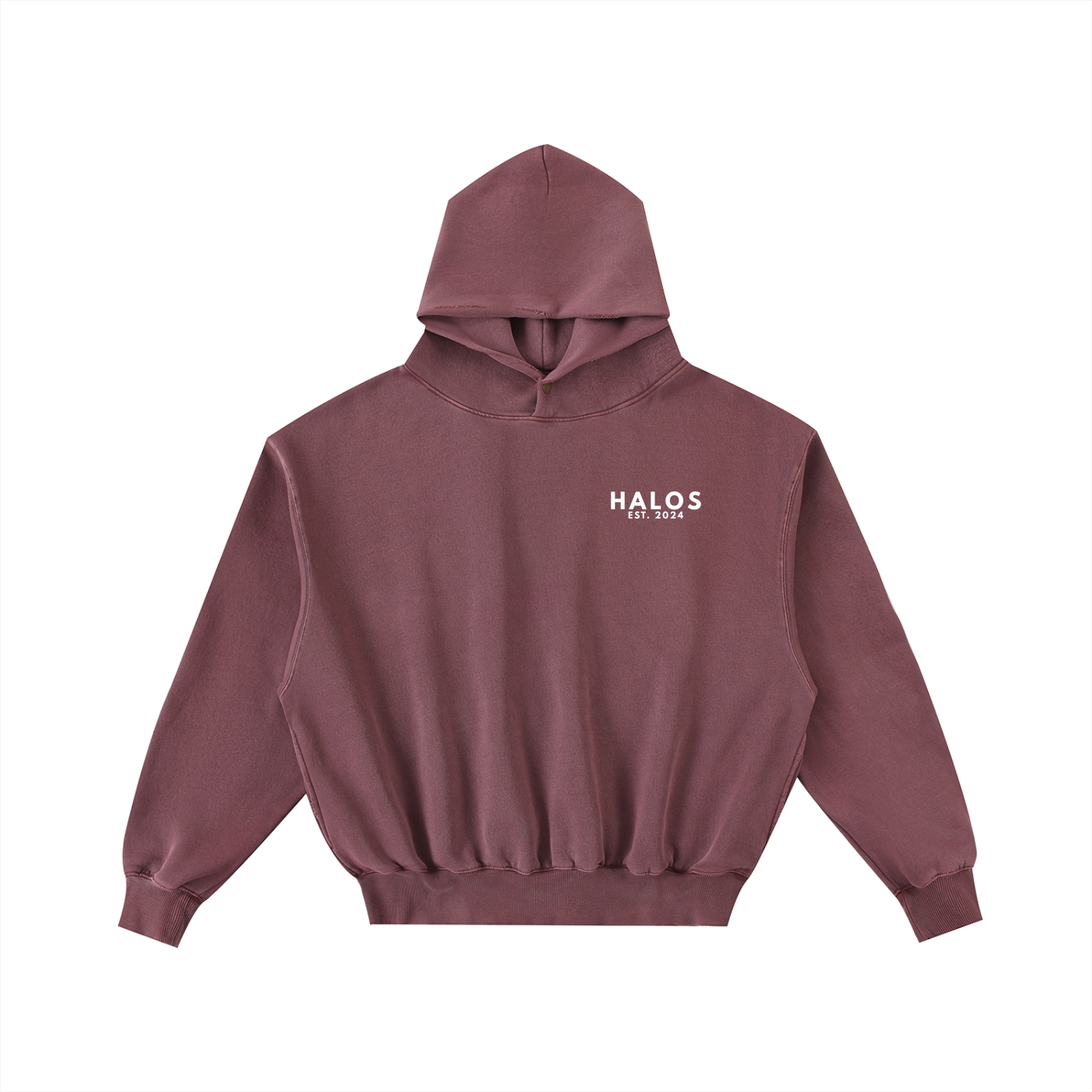 FAITH CAN MOVE MOUNTAINS | Frayed Enzyme Washed Fleece Hoodie