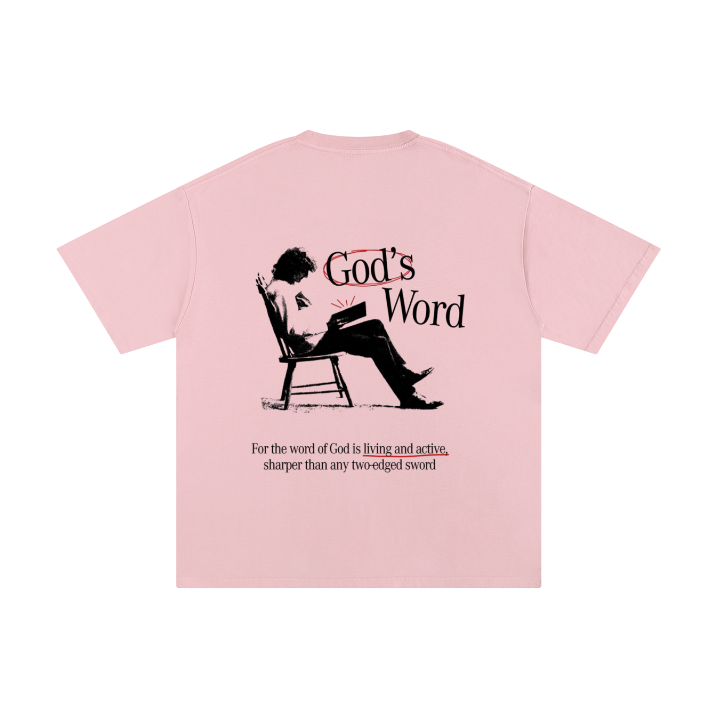 God's Word |Oversize Unisex T-shirt - Halos
