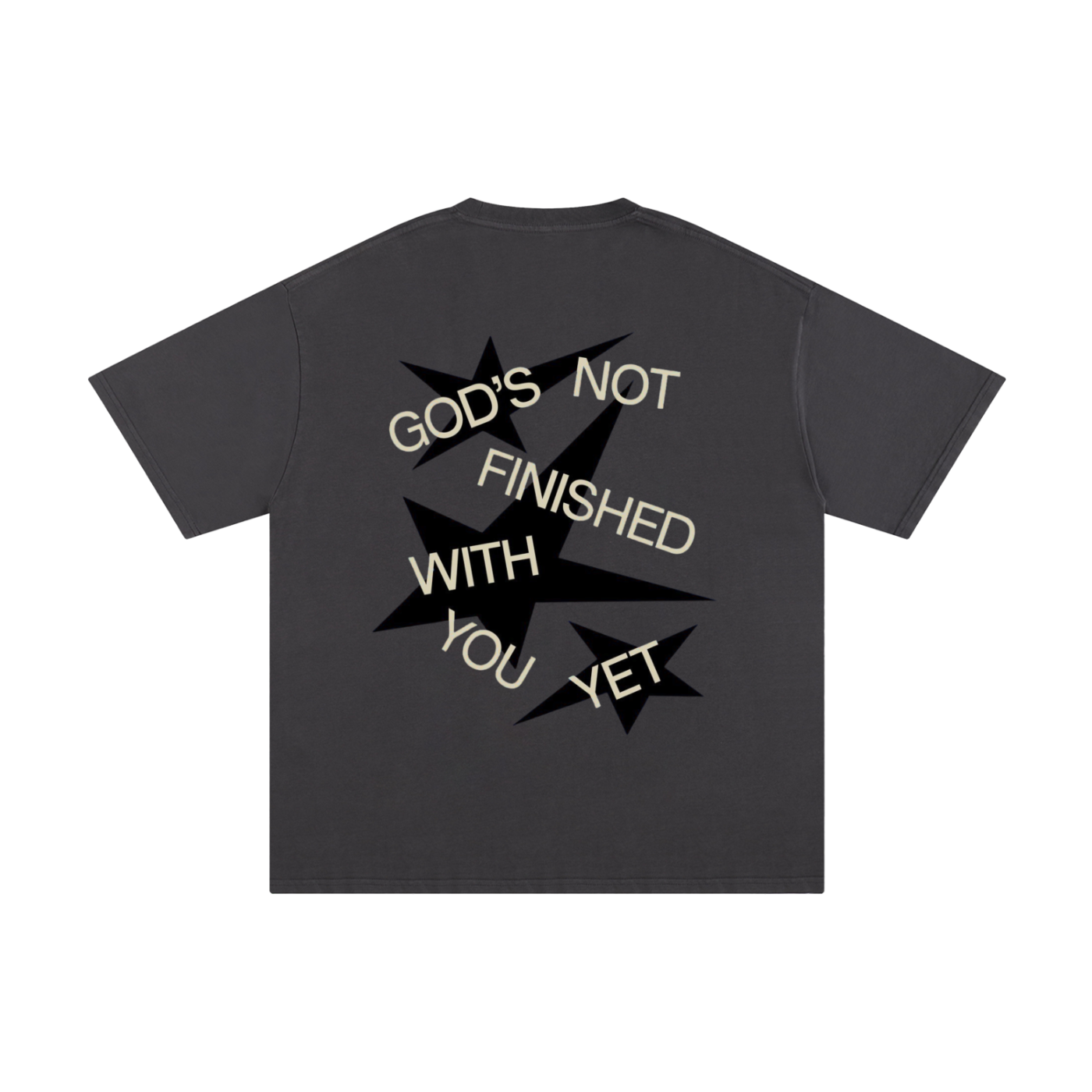 GOD'S NOT DONE WITH YOU YET | Unisex Pure Cotton T-Shirt