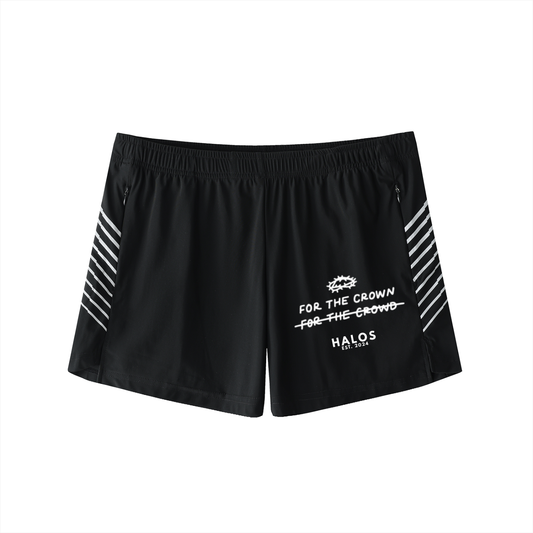 FOR THE CROWN | Men's Side-Stripe Performance Shorts