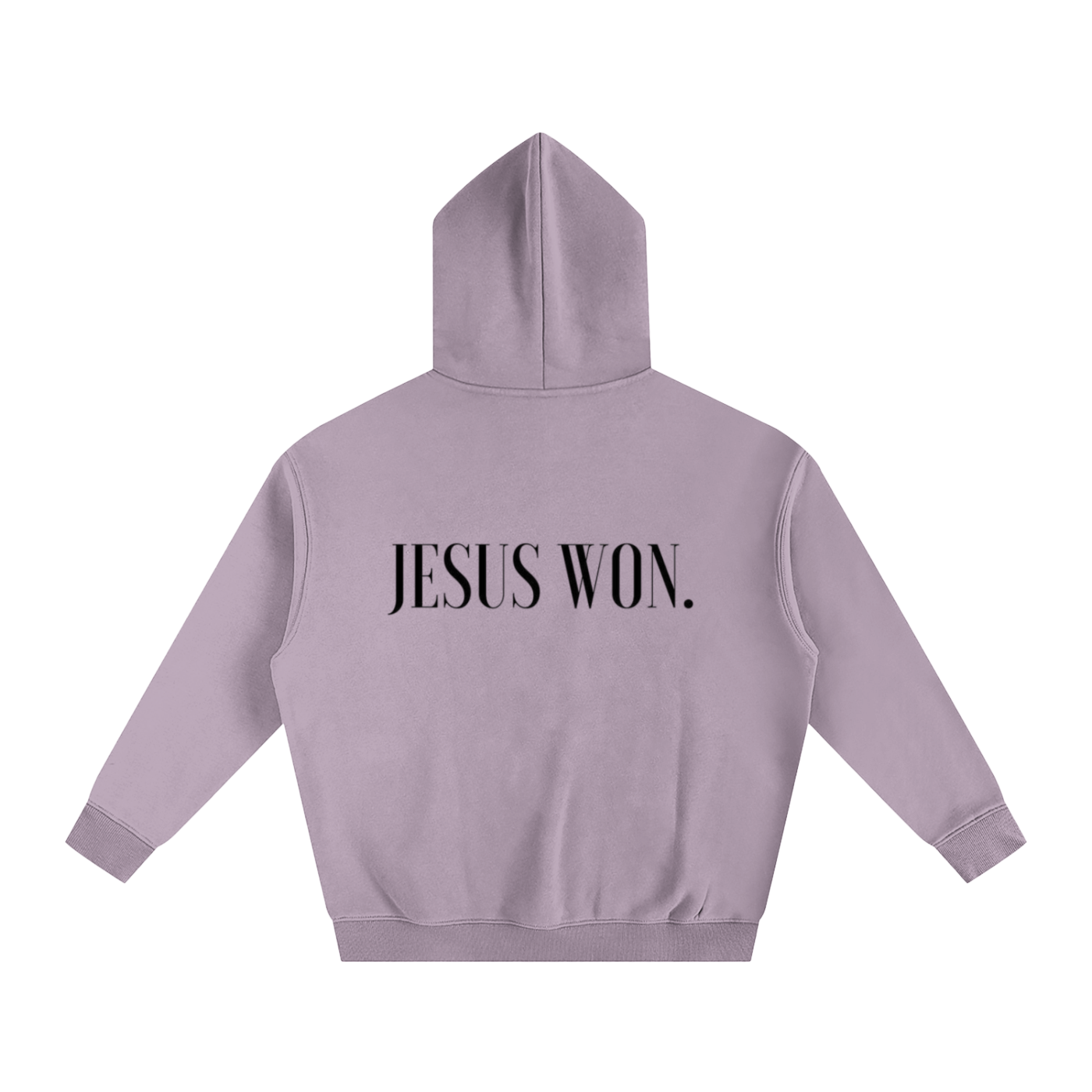 JESUS WON. | Oversize Fleeced Hoodie