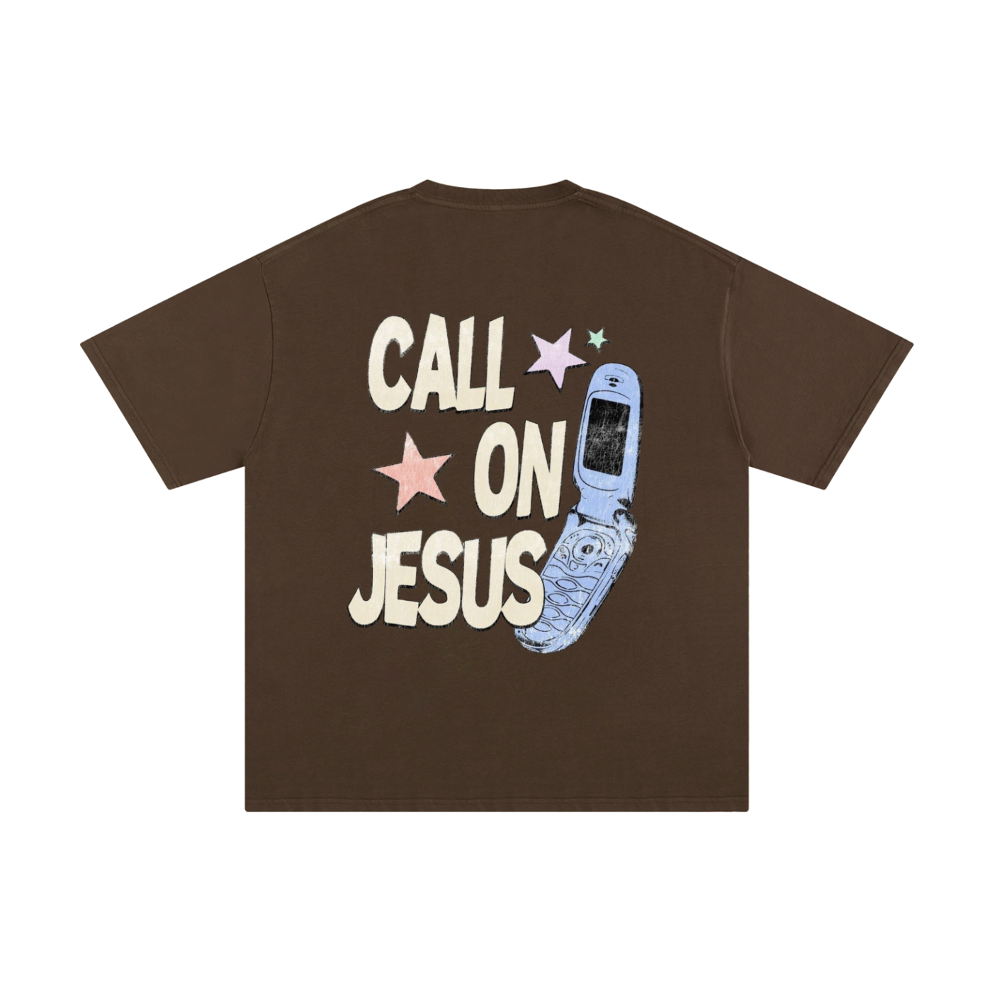 Call On Jesus | Oversized Unisex T-shirt - Halos
