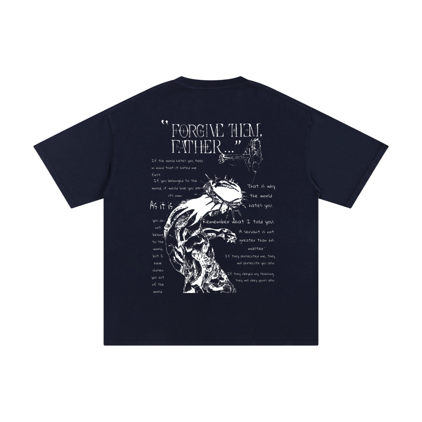 FORGIVE THEM FATHER | Unisex T-shirt - Halos