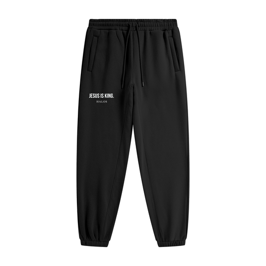 JESUS IS KING | Unisex Heavyweight Fleece Joggers