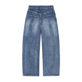 Sun Fade Heavyweight Denim Jeans