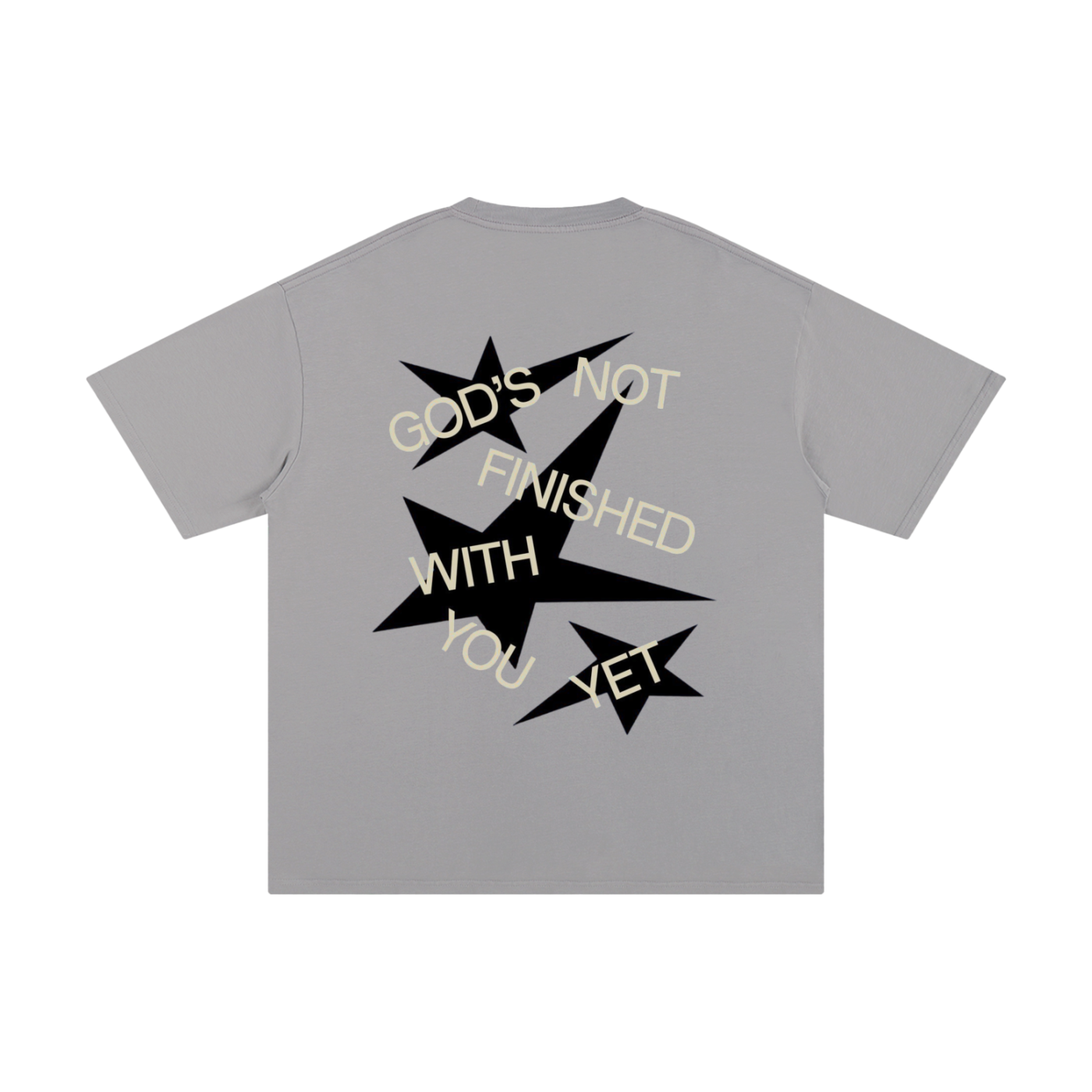 GOD'S NOT DONE WITH YOU YET | Unisex Pure Cotton T-Shirt