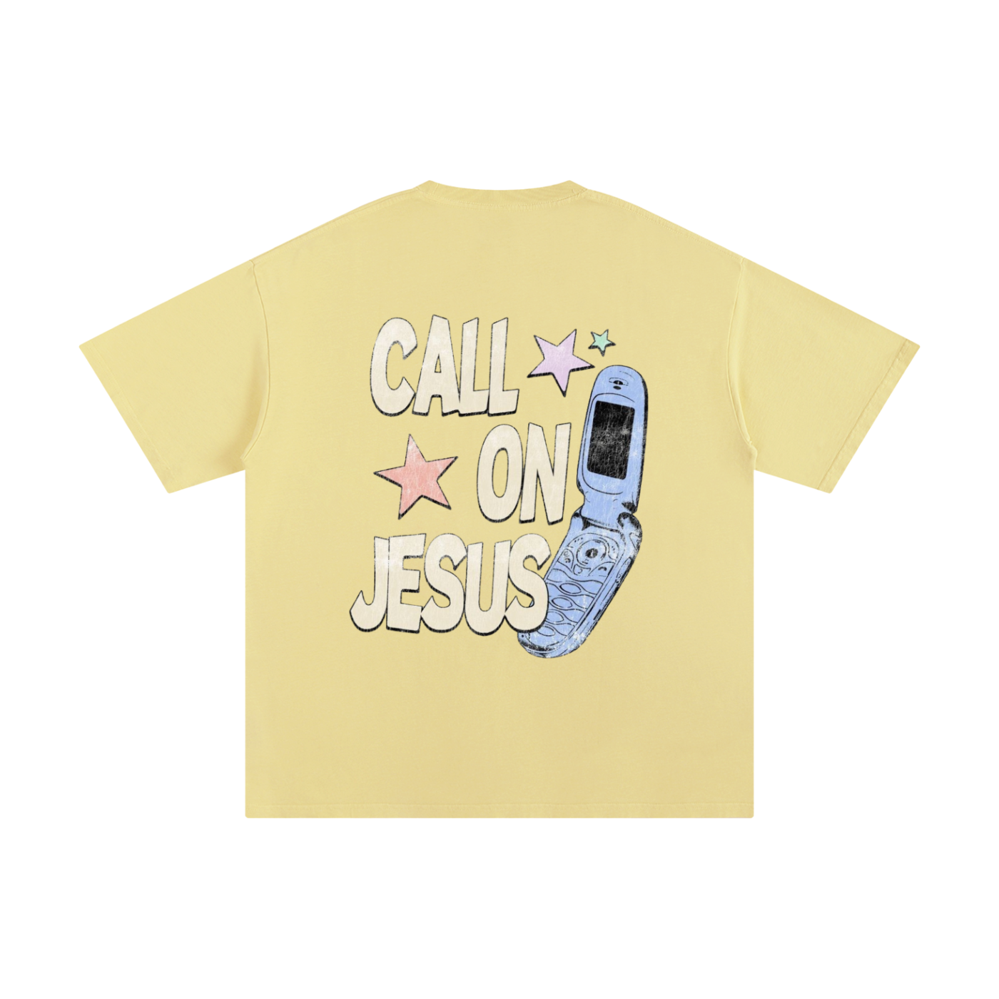 Call On Jesus | Oversized Unisex T-shirt - Halos