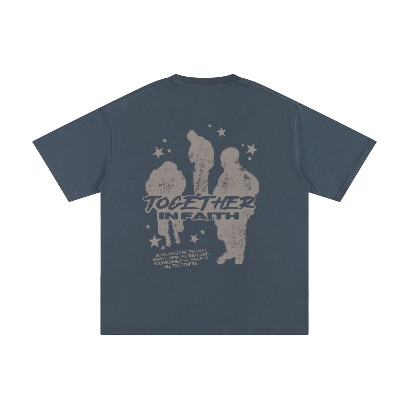 TOGETHER IN FAITH | Oversize Unisex T-shirt - Halos