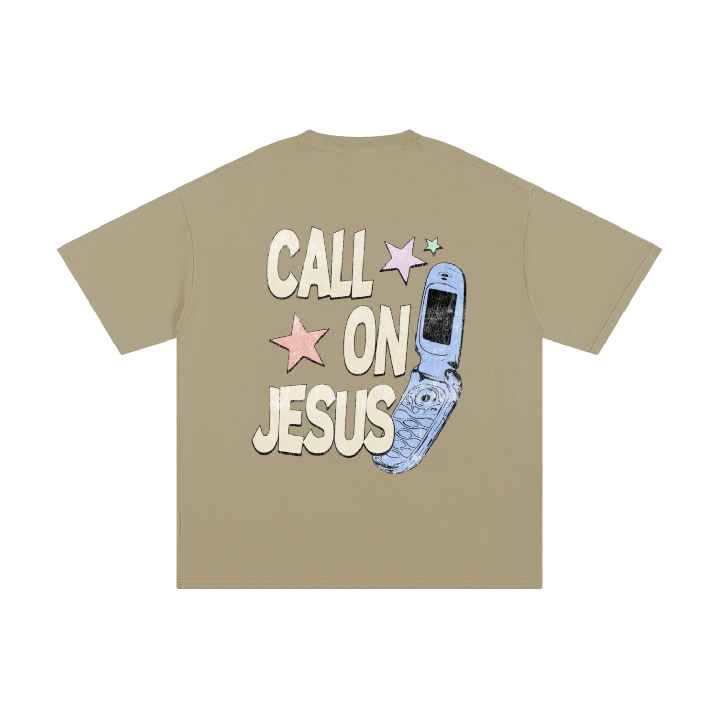 Call On Jesus | Oversized Unisex T-shirt - Halos