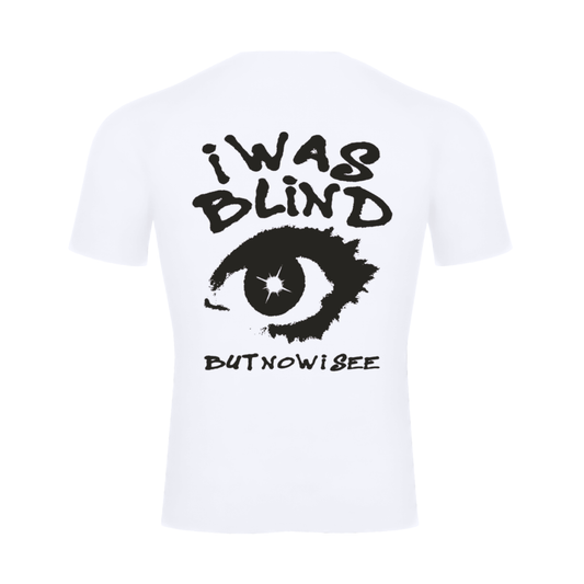 i WAS BLIND BUT NOW i CAN SEE | Men's Performance T-shirt - Halos