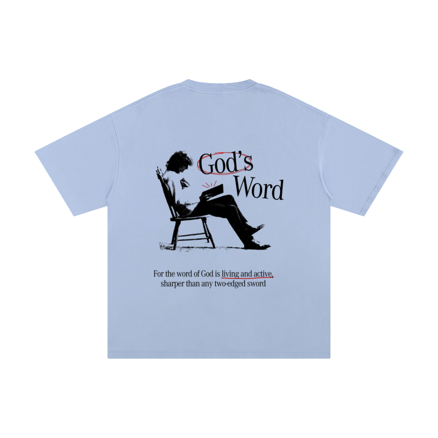 God's Word |Oversize Unisex T-shirt - Halos