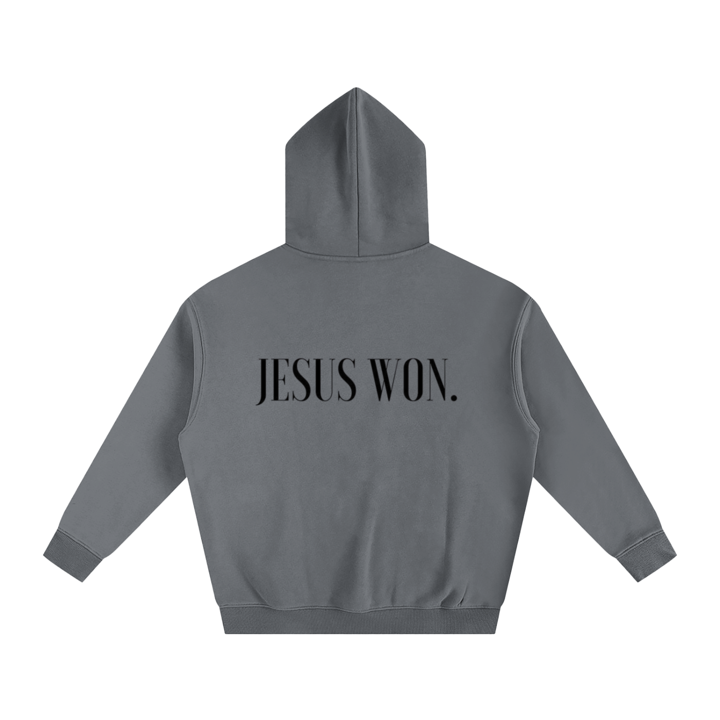 JESUS WON. | Oversize Fleeced Hoodie