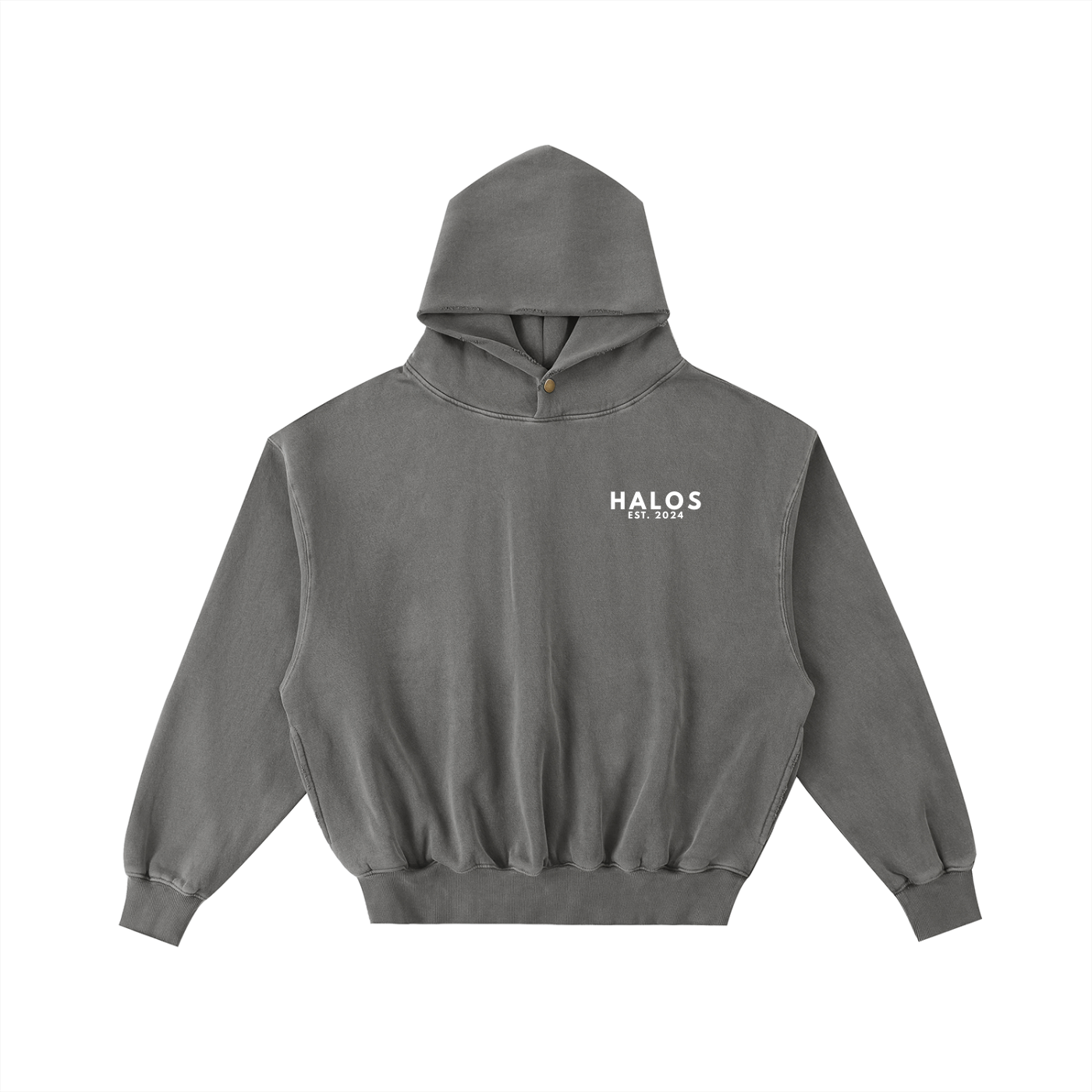 FAITH CAN MOVE MOUNTAINS | Frayed Enzyme Washed Fleece Hoodie