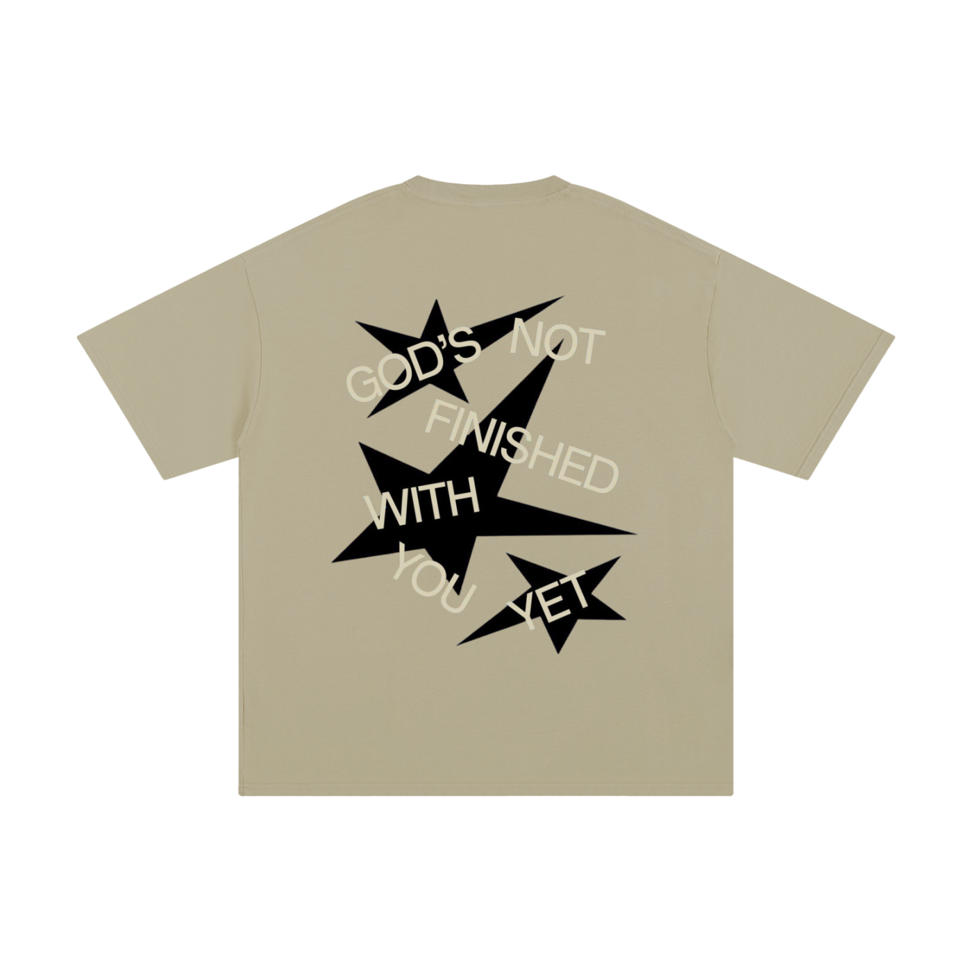 GOD'S NOT DONE WITH YOU YET | Unisex Pure Cotton T-Shirt