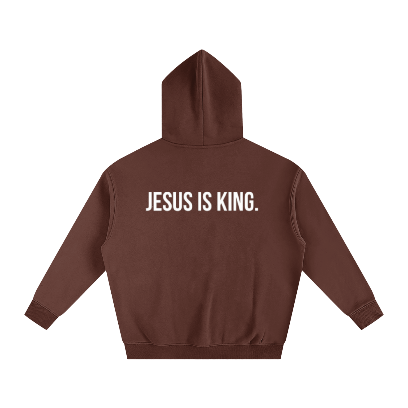 JESUS IS KING | Oversize Fleeced Hoodie