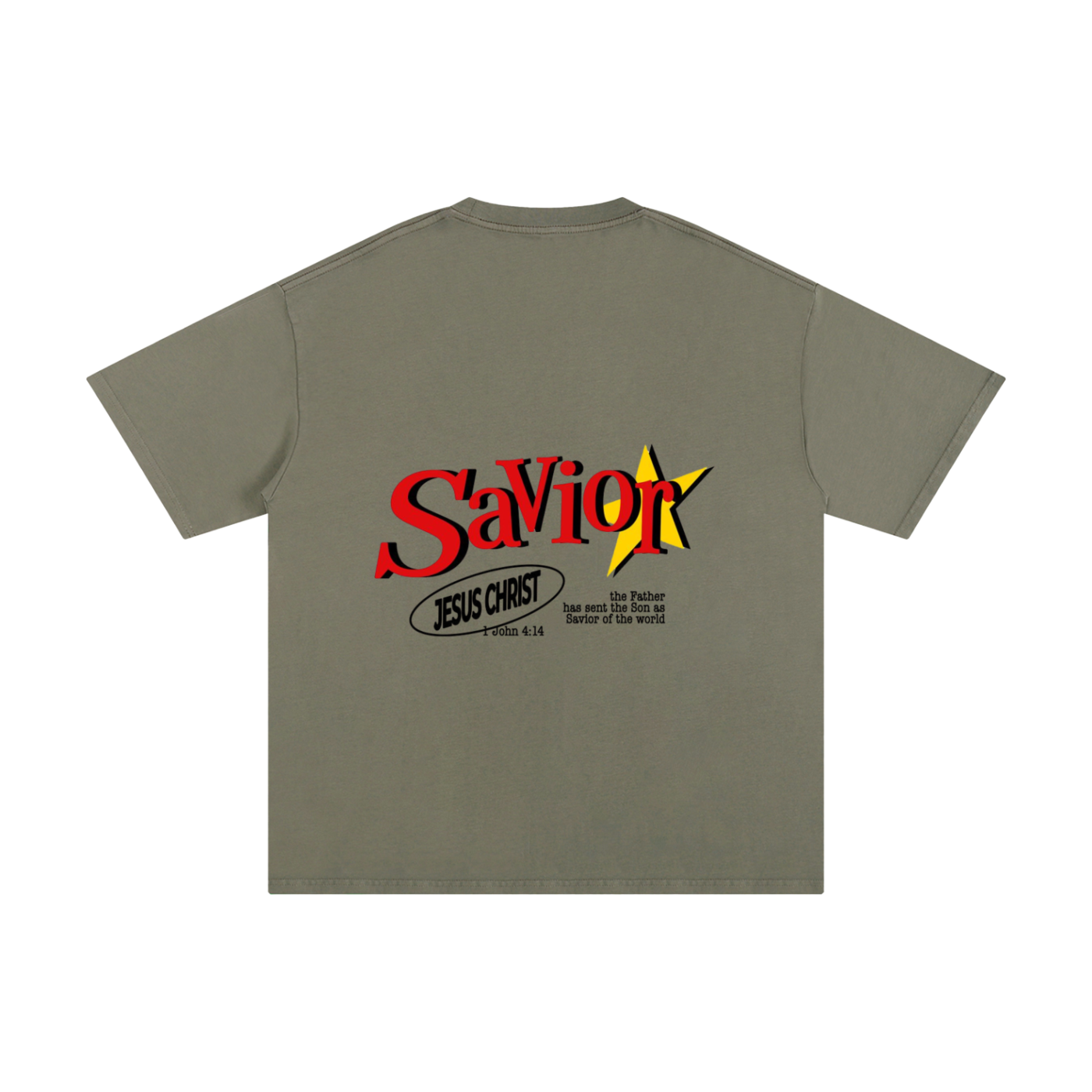 SAVIOR | Oversize Unisex T-shirt - Halos