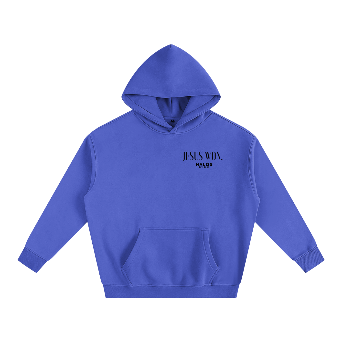 JESUS WON. | Oversize Fleeced Hoodie