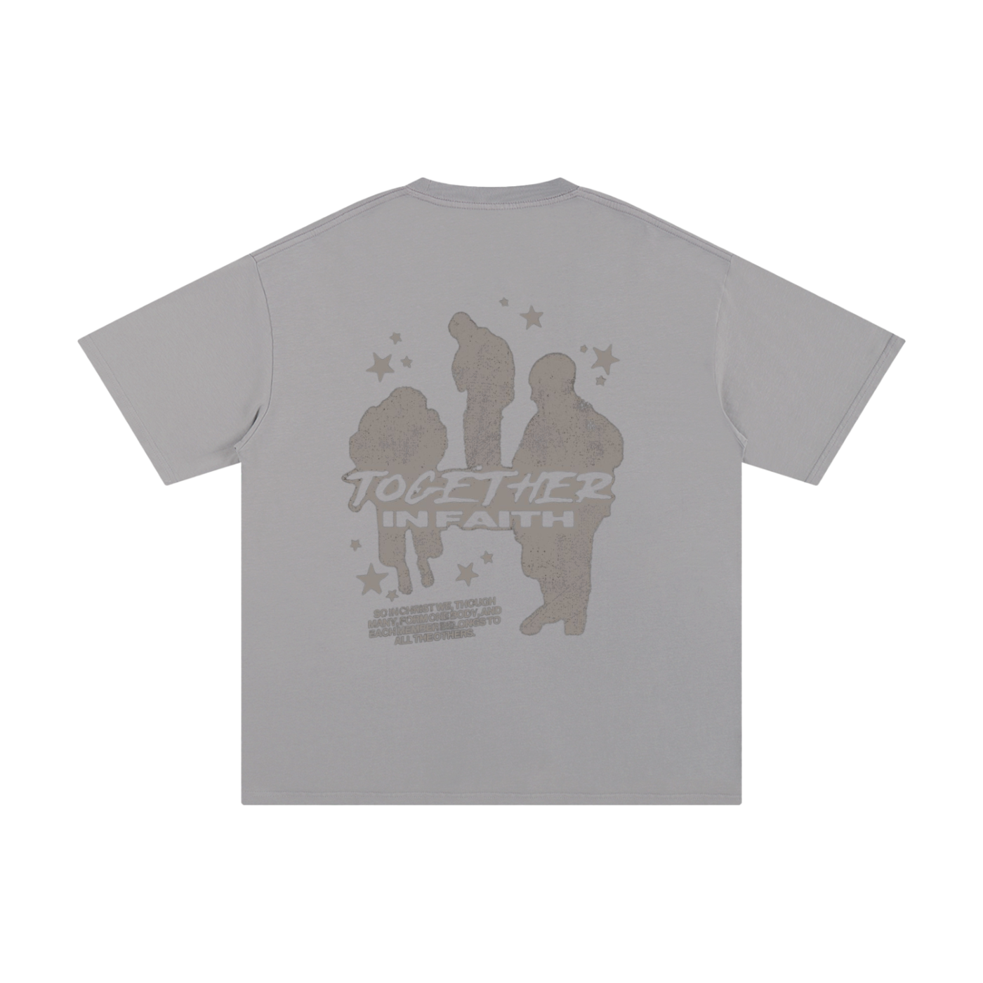 TOGETHER IN FAITH | Oversize Unisex T-shirt - Halos