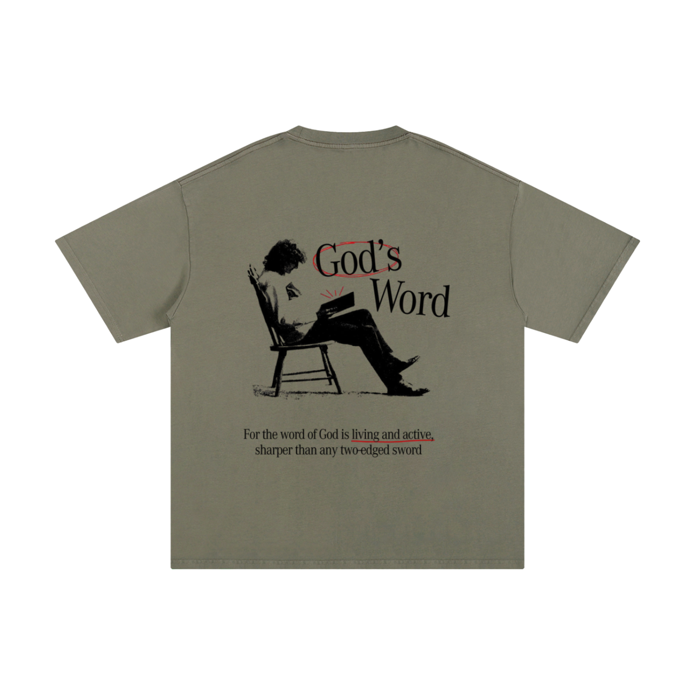 God's Word |Oversize Unisex T-shirt - Halos