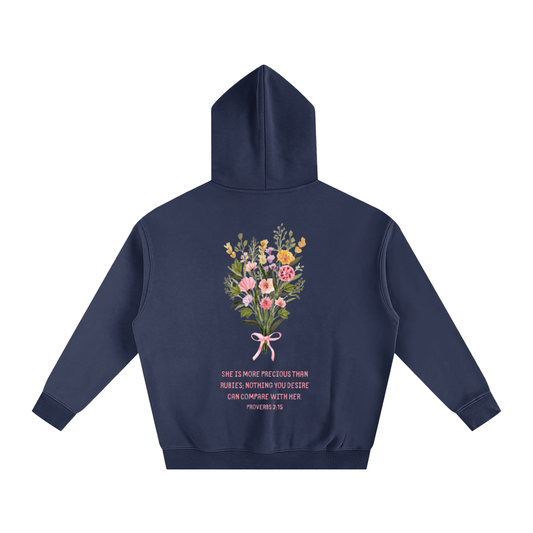 Proverbs 3:15 | Oversize Fleeced Hoodie