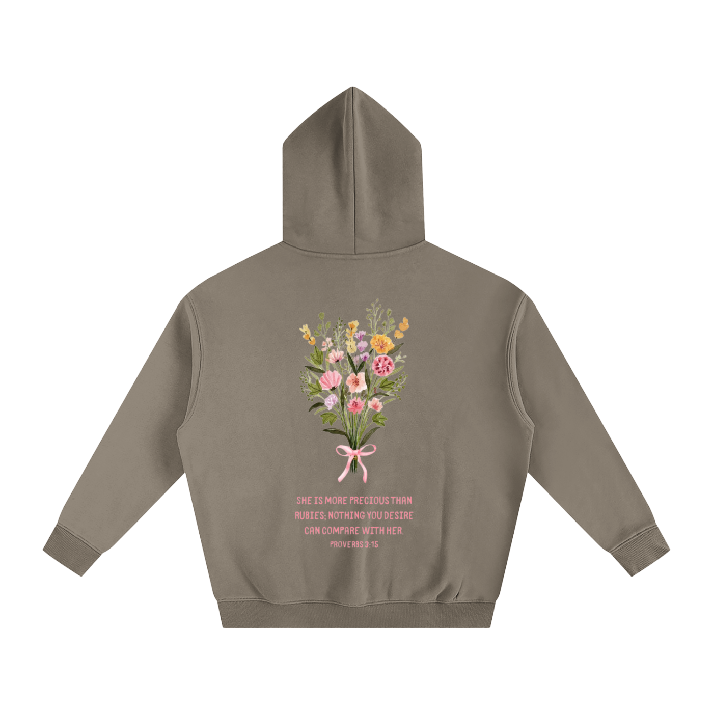 Proverbs 3:15 | Oversize Fleeced Hoodie