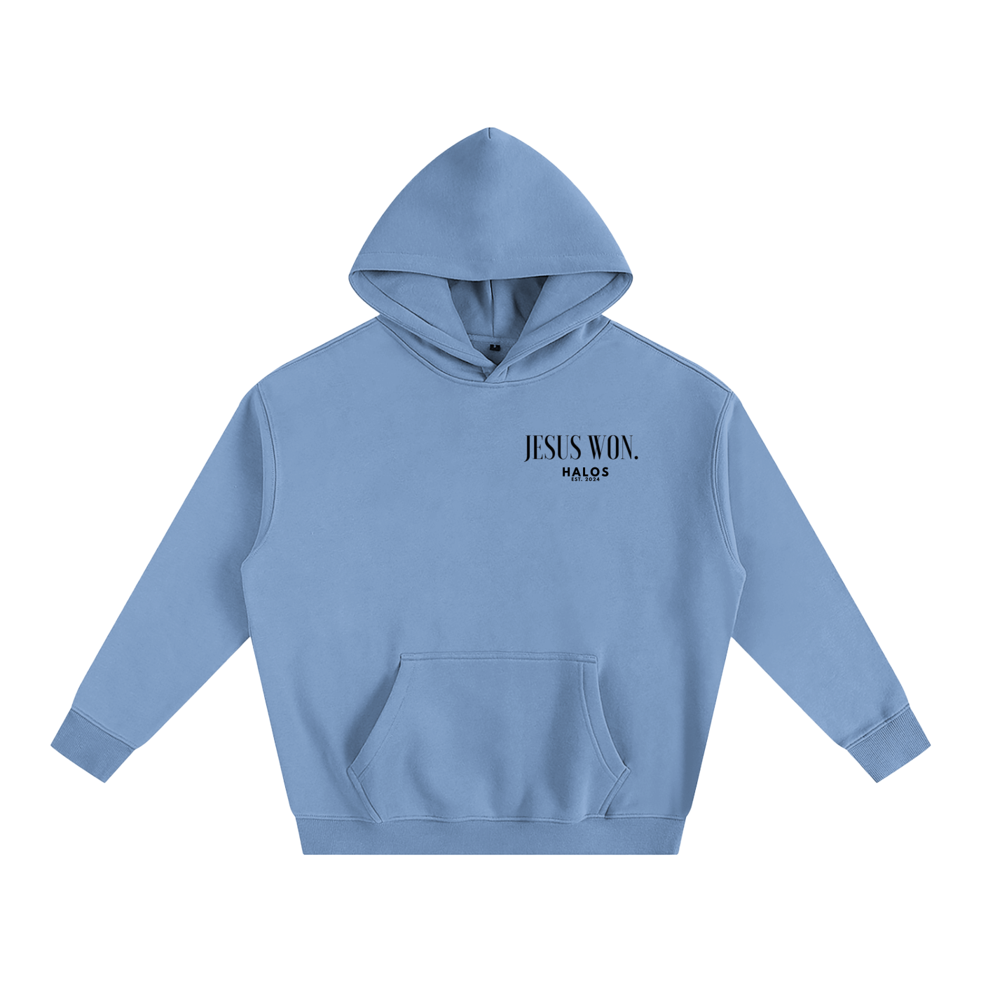 JESUS WON. | Oversize Fleeced Hoodie