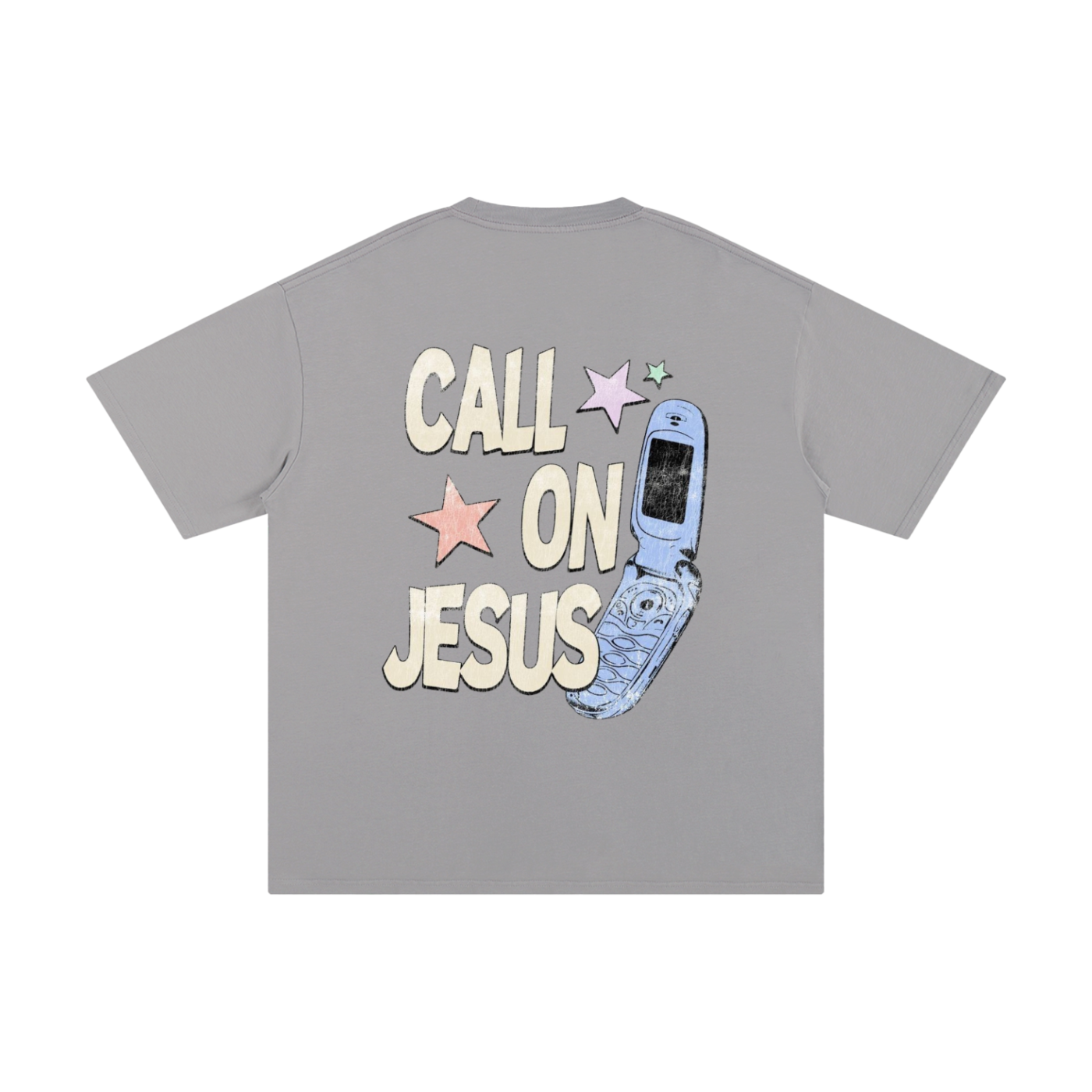 Call On Jesus | Oversized Unisex T-shirt - Halos