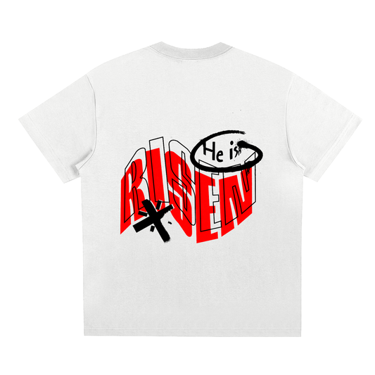 HE IS RISEN | oversized T-shirt - Halos