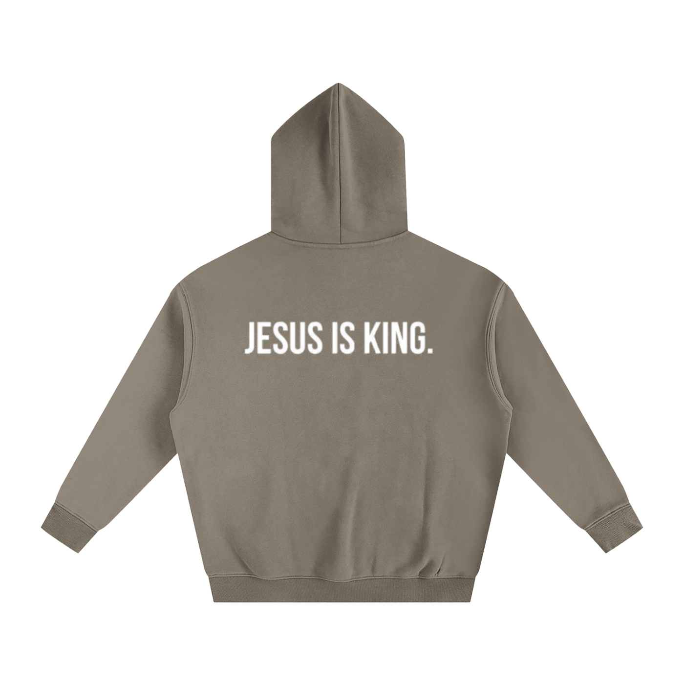 JESUS IS KING | Oversize Fleeced Hoodie