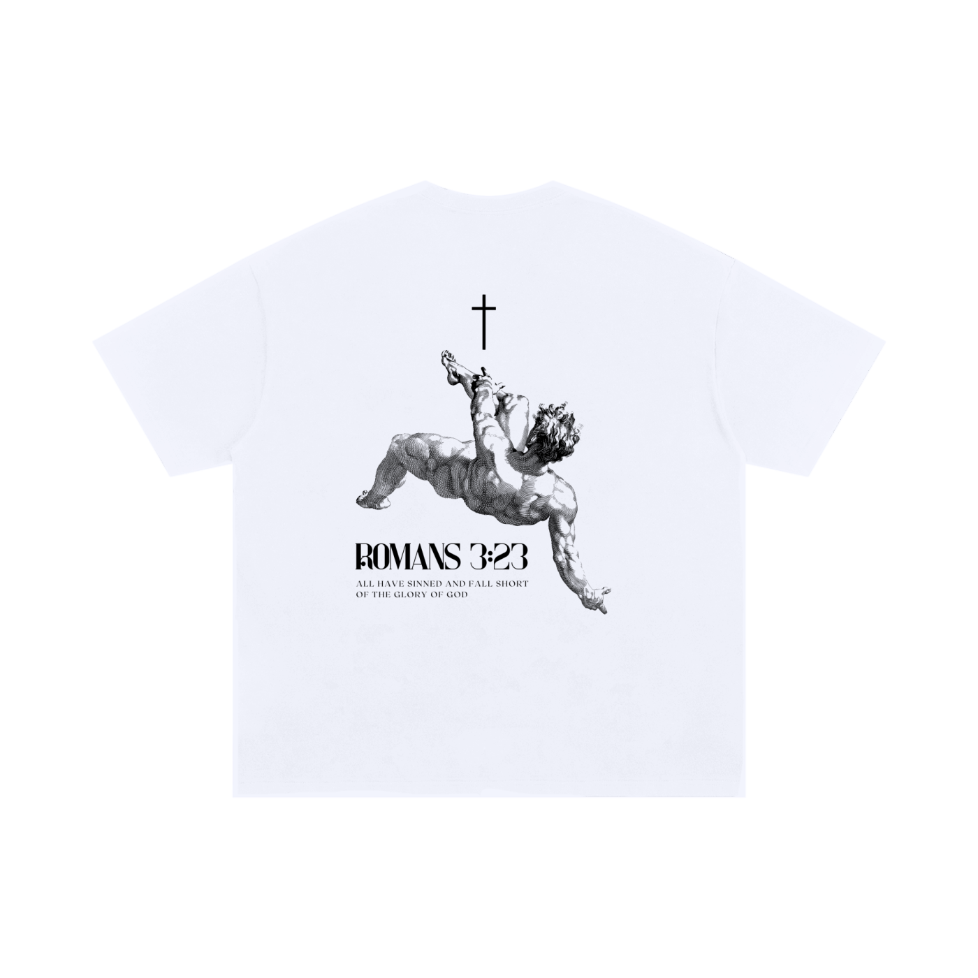 ROMANS 3:23 | Oversized T-shirt - Halos