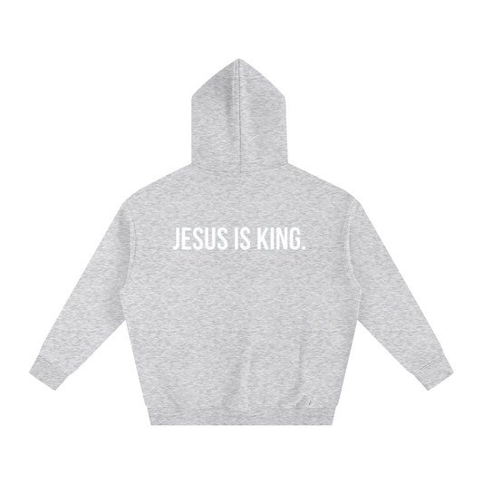 JESUS IS KING | Hoodie and Jogger set (Flower Gray)