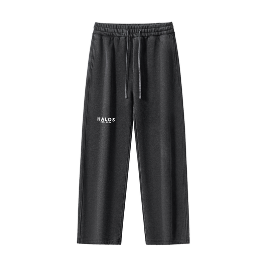 Your New Favorite |  Frayed Enzyme Washed Fleece Sweatpants