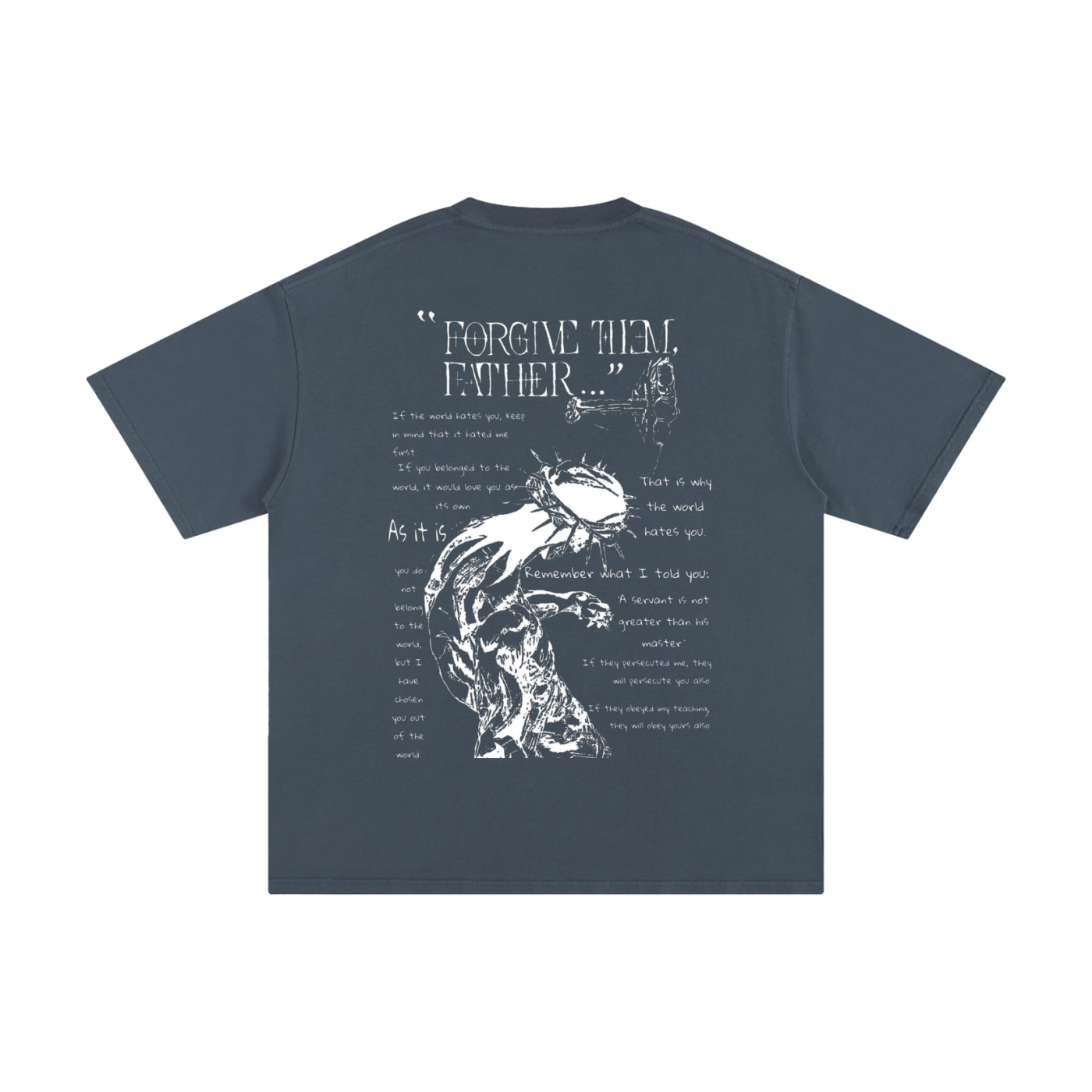 FORGIVE THEM FATHER | Unisex T-shirt - Halos