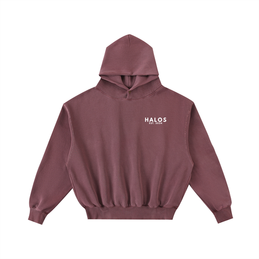 Your New Favorite Set Red | Frayed Enzyme Hoodie And Pants