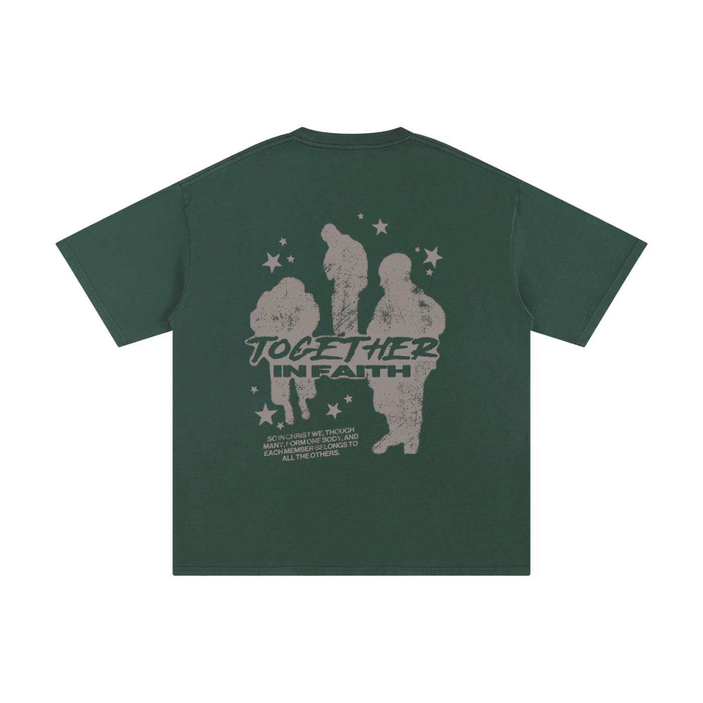 TOGETHER IN FAITH | Oversize Unisex T-shirt - Halos