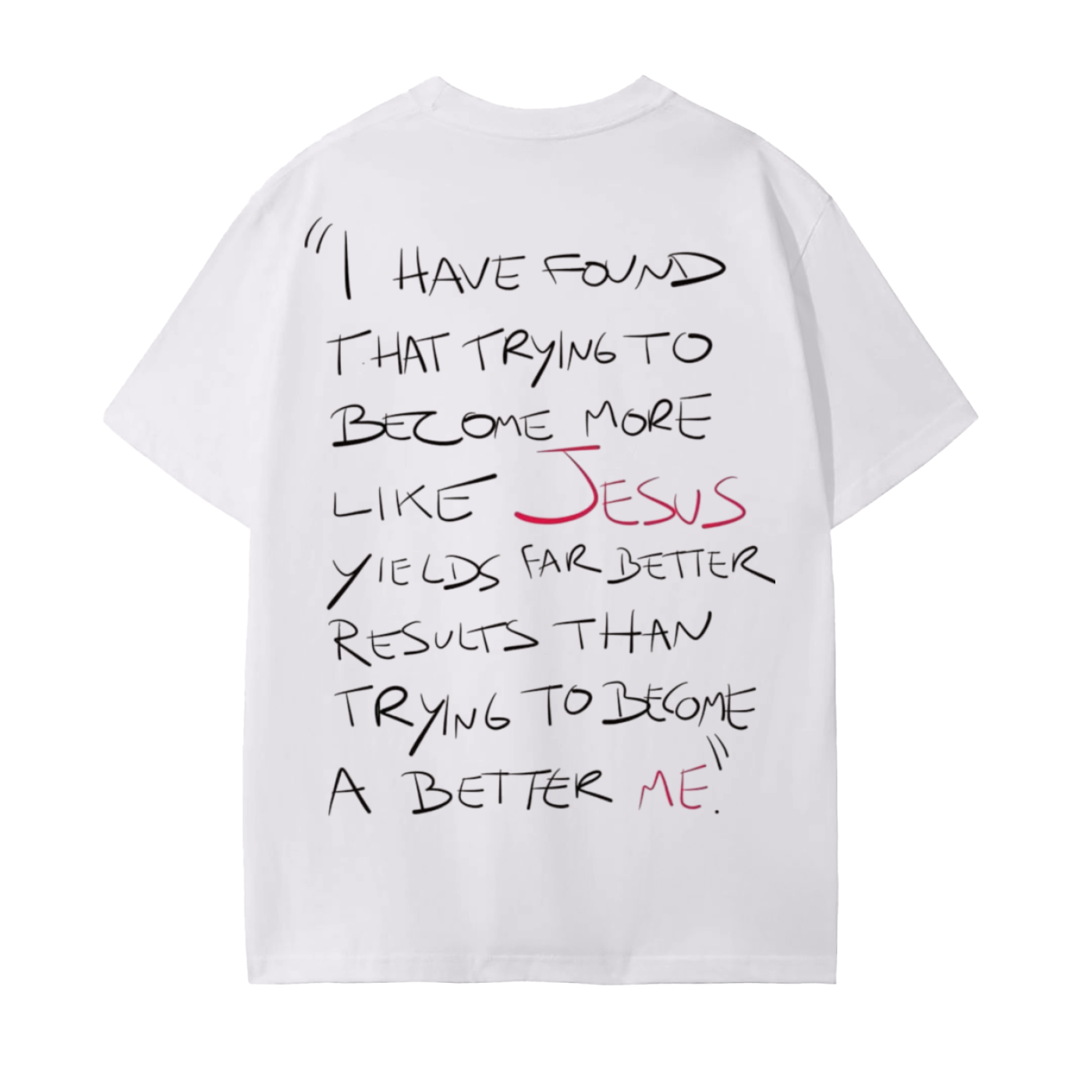 BE MORE LIKE JESUS | Unisex Seamless Cotton T-Shirt