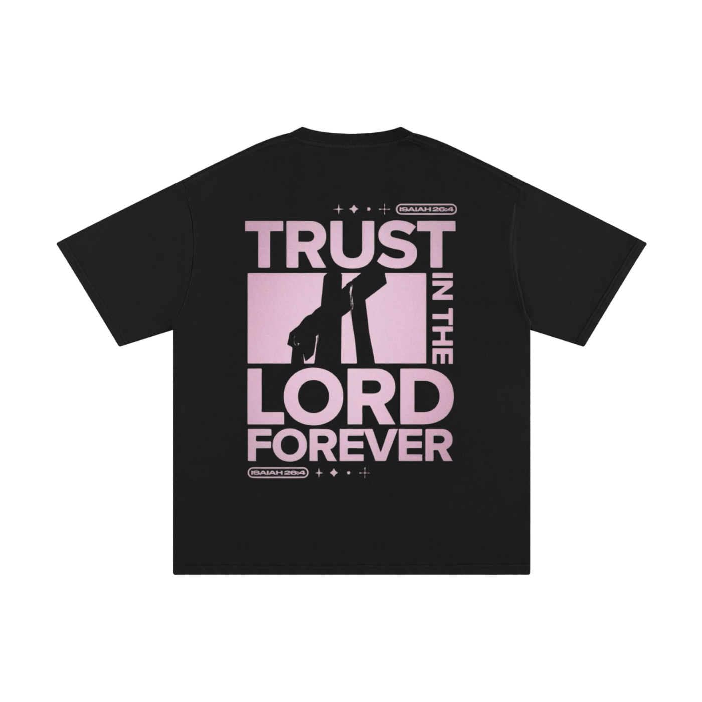 TRUST IN THE LORD FOREVER | Oversize Unisex T-shirt - Halos