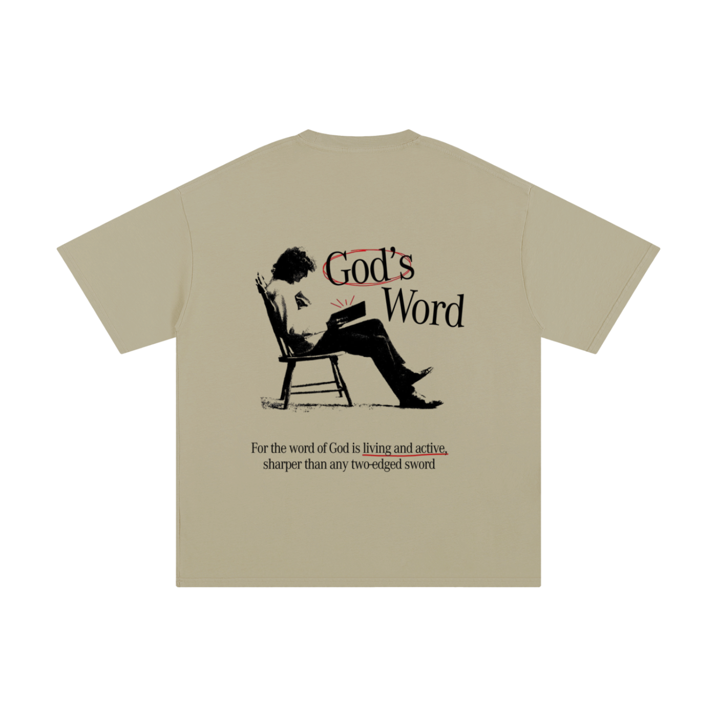 God's Word |Oversize Unisex T-shirt - Halos