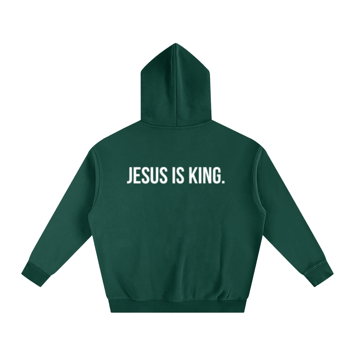 JESUS IS KING | Oversize Fleeced Hoodie