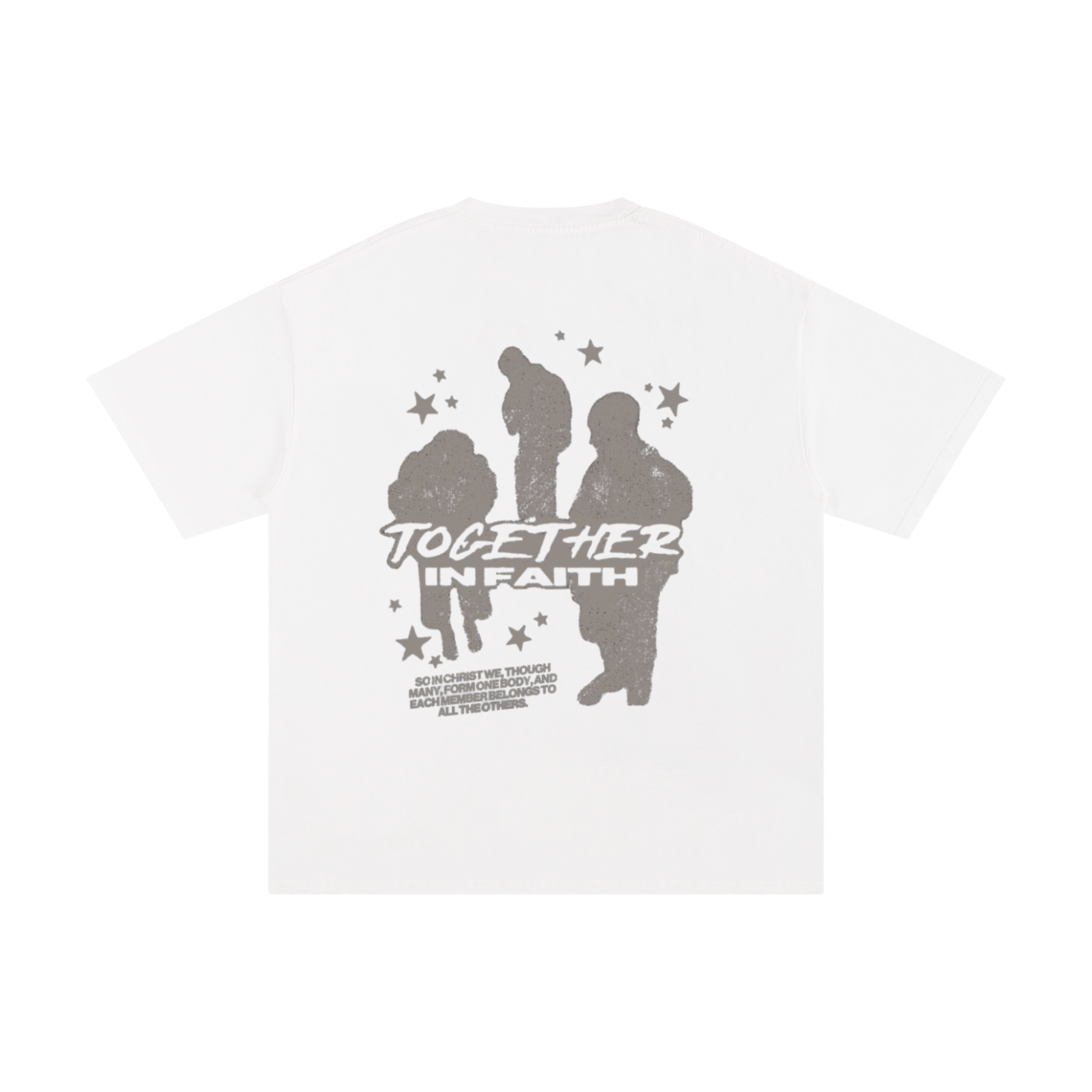 TOGETHER IN FAITH | Oversize Unisex T-shirt - Halos