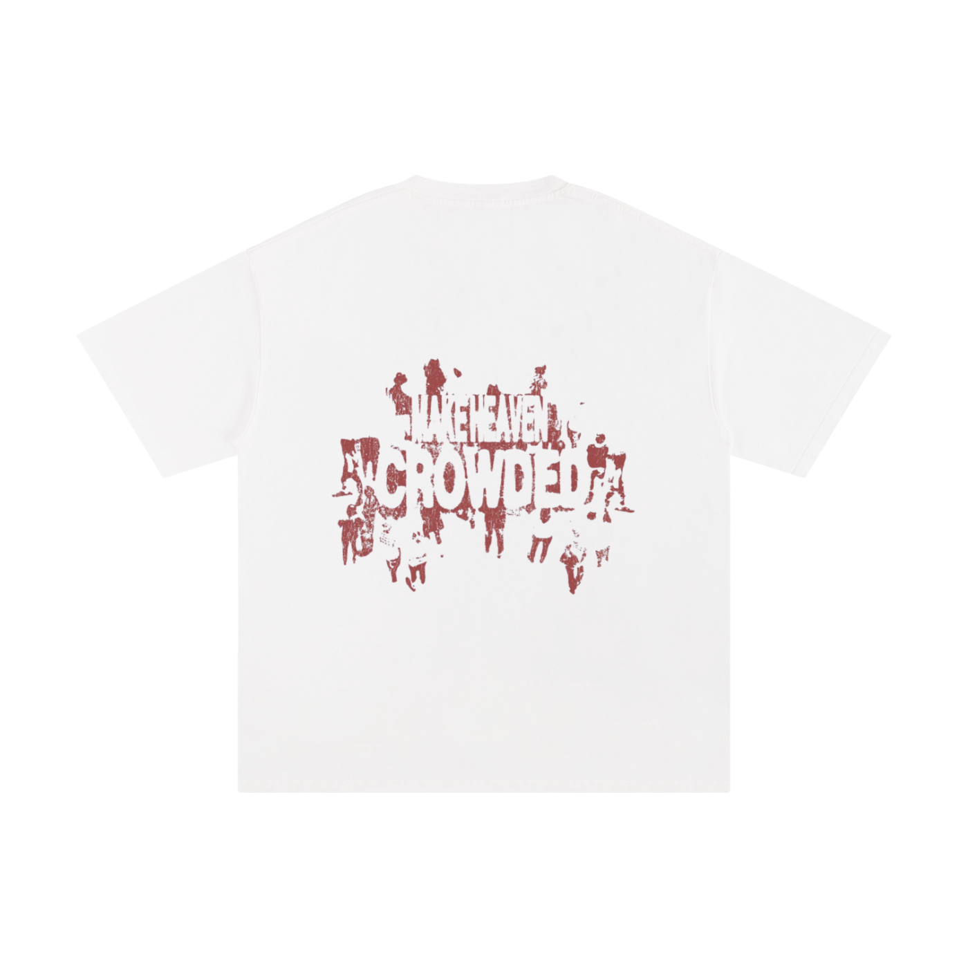 MAKE HEAVEN CROWDED | Oversized Unisex T-shirt - Halos