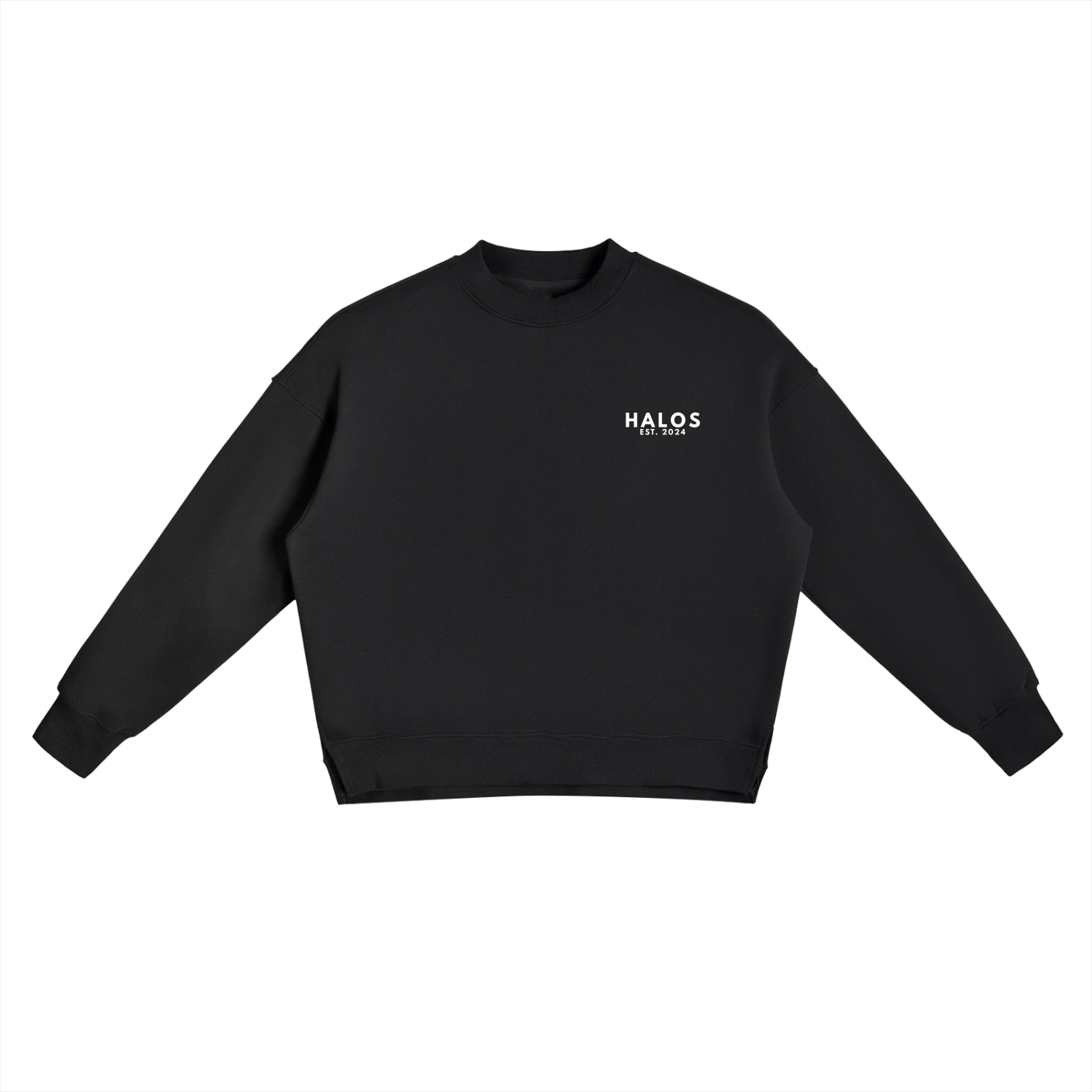 316 ETERNAL LIFE | Fleece Side Slit Crewneck Sweatshirt
