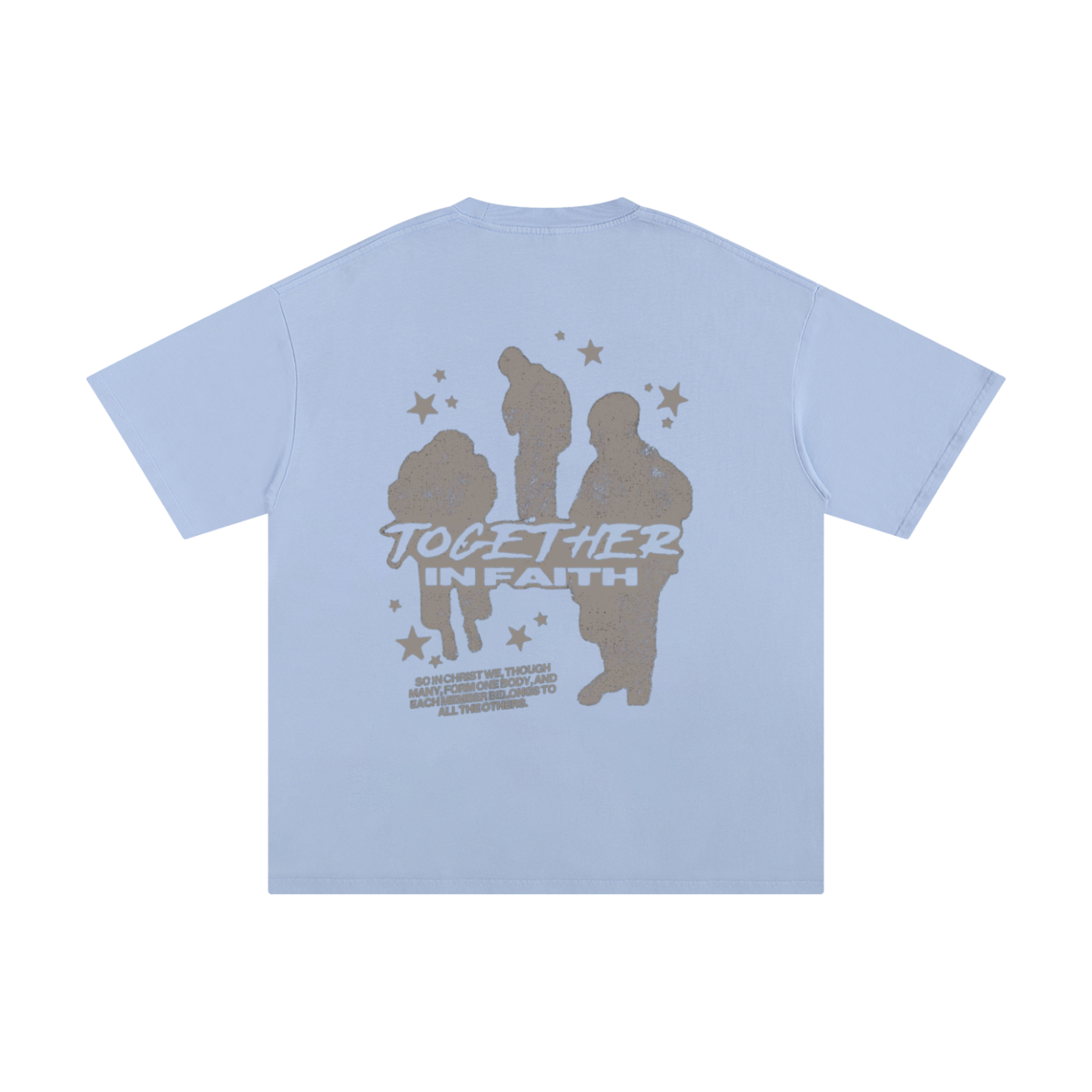 TOGETHER IN FAITH | Oversize Unisex T-shirt - Halos