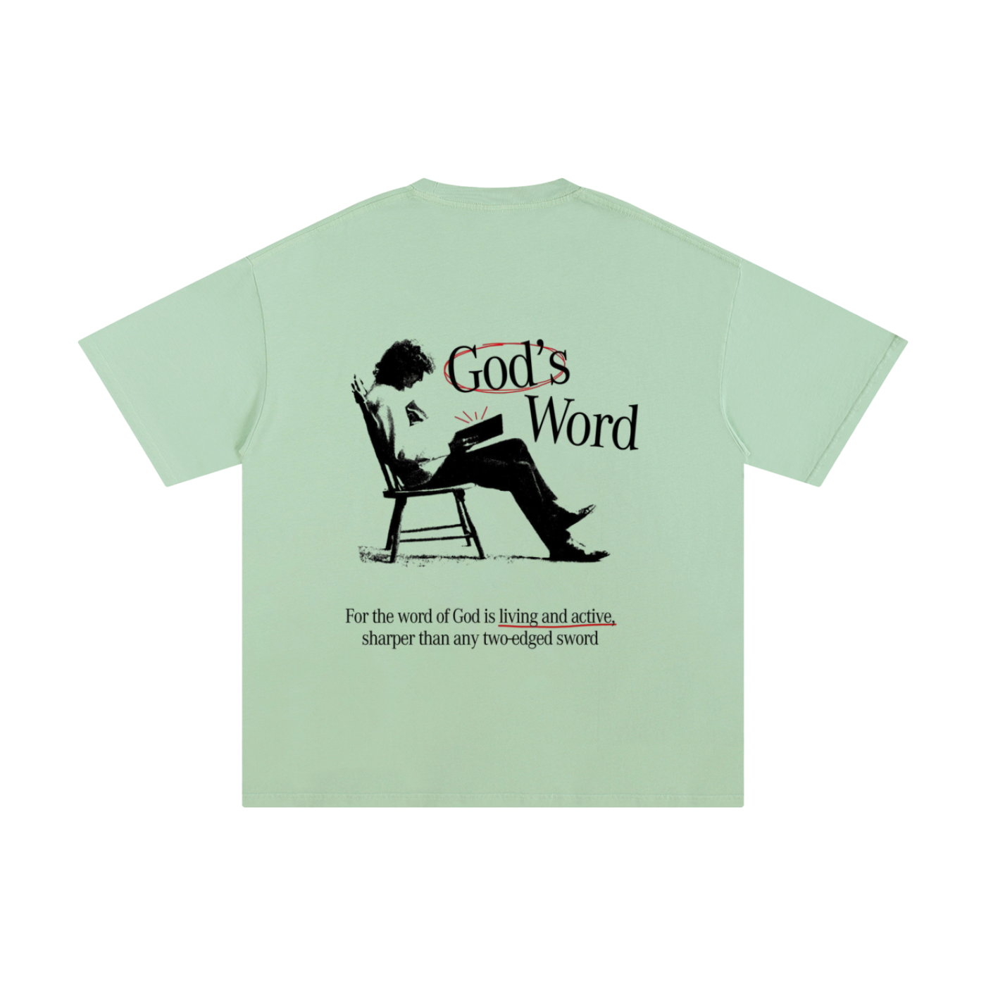 God's Word |Oversize Unisex T-shirt - Halos