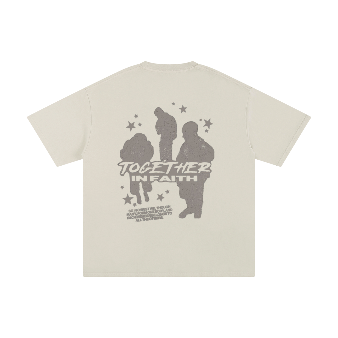 TOGETHER IN FAITH | Oversize Unisex T-shirt - Halos