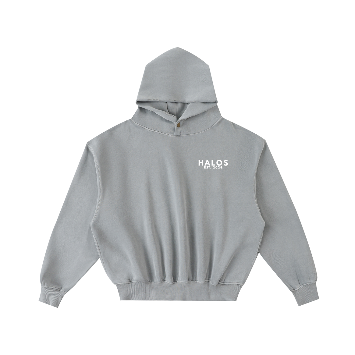 FAITH CAN MOVE MOUNTAINS | Frayed Enzyme Washed Fleece Hoodie