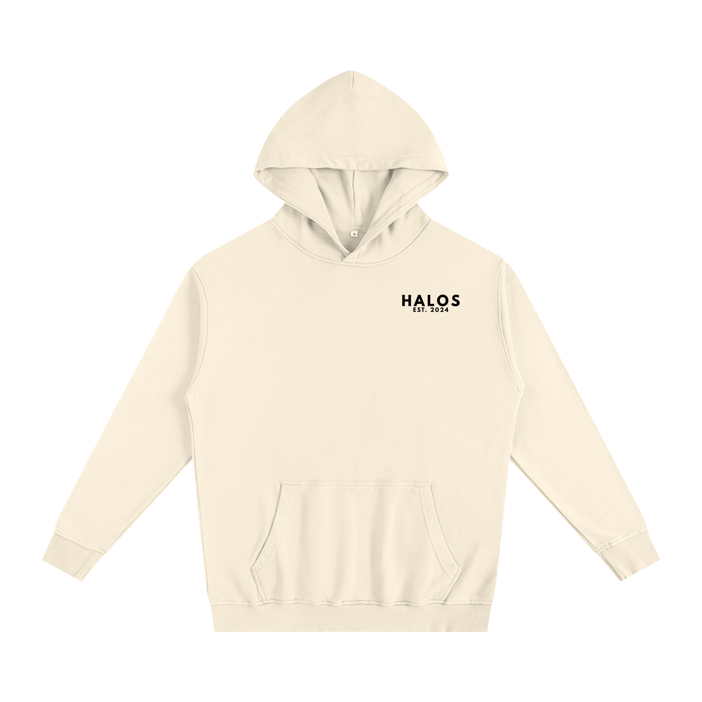 we love because he first loved us | Oversized Essential Hoodie