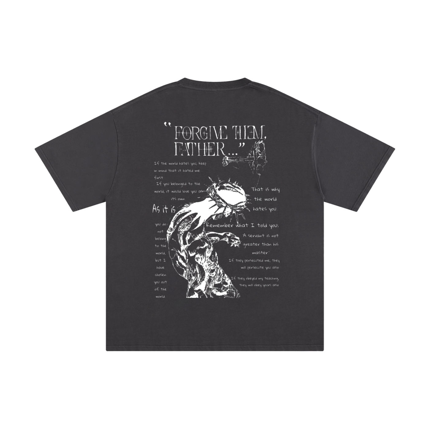 FORGIVE THEM FATHER | Unisex T-shirt - Halos