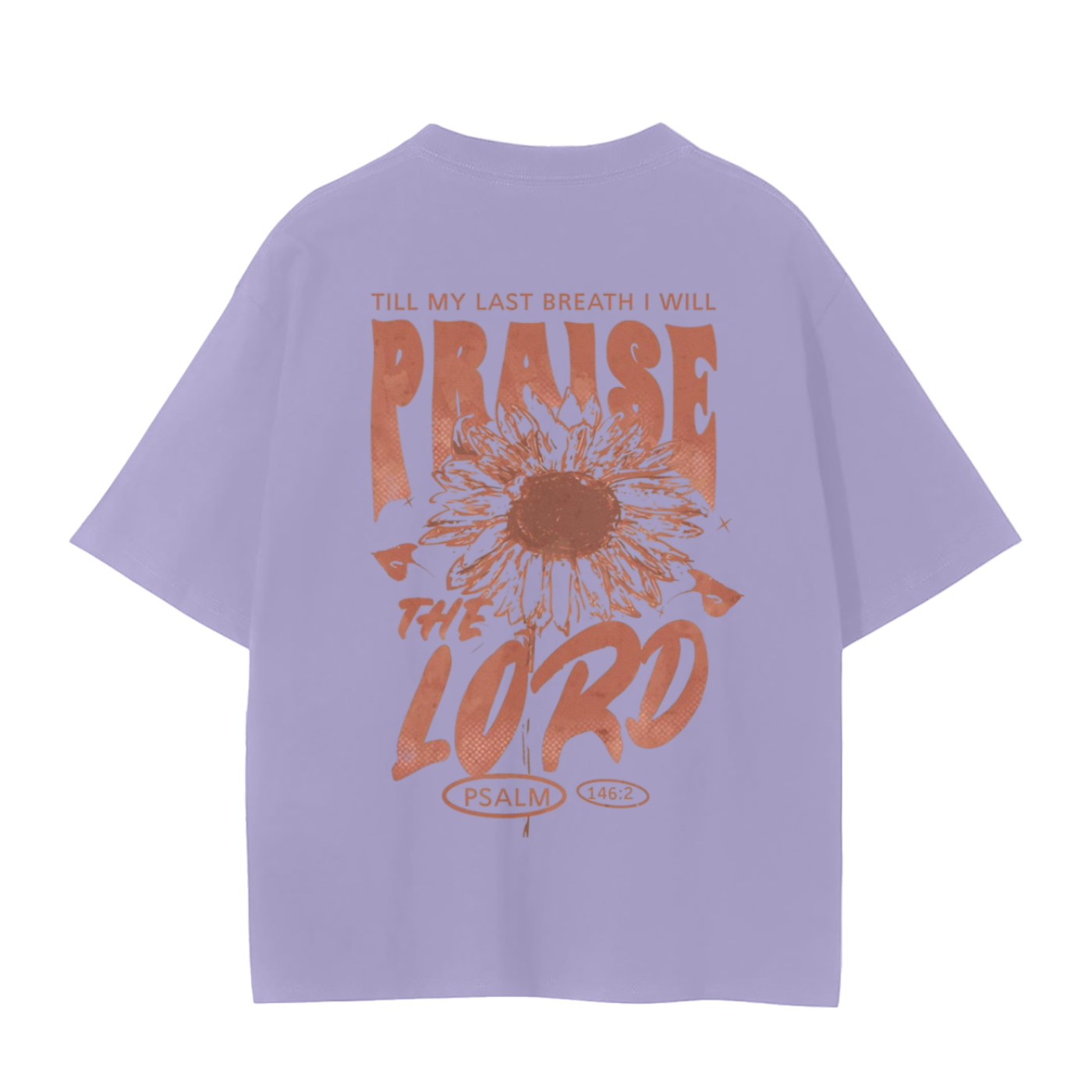 TILL MY LAST BREATH I WILL PRAISE THE LORD | Unisex Seamless T-Shirt - 230 GSM - Halos