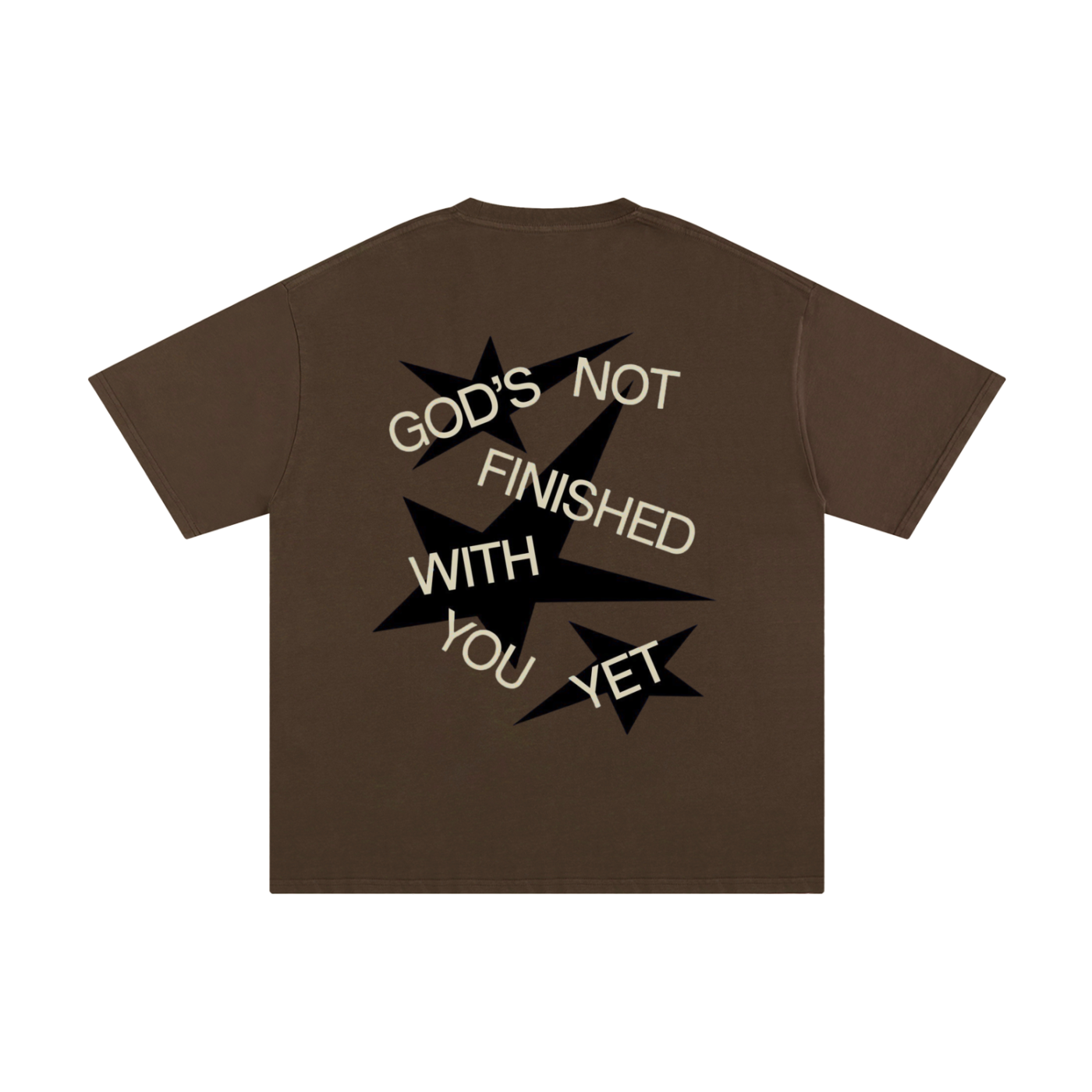 GOD'S NOT DONE WITH YOU YET | Unisex Pure Cotton T-Shirt